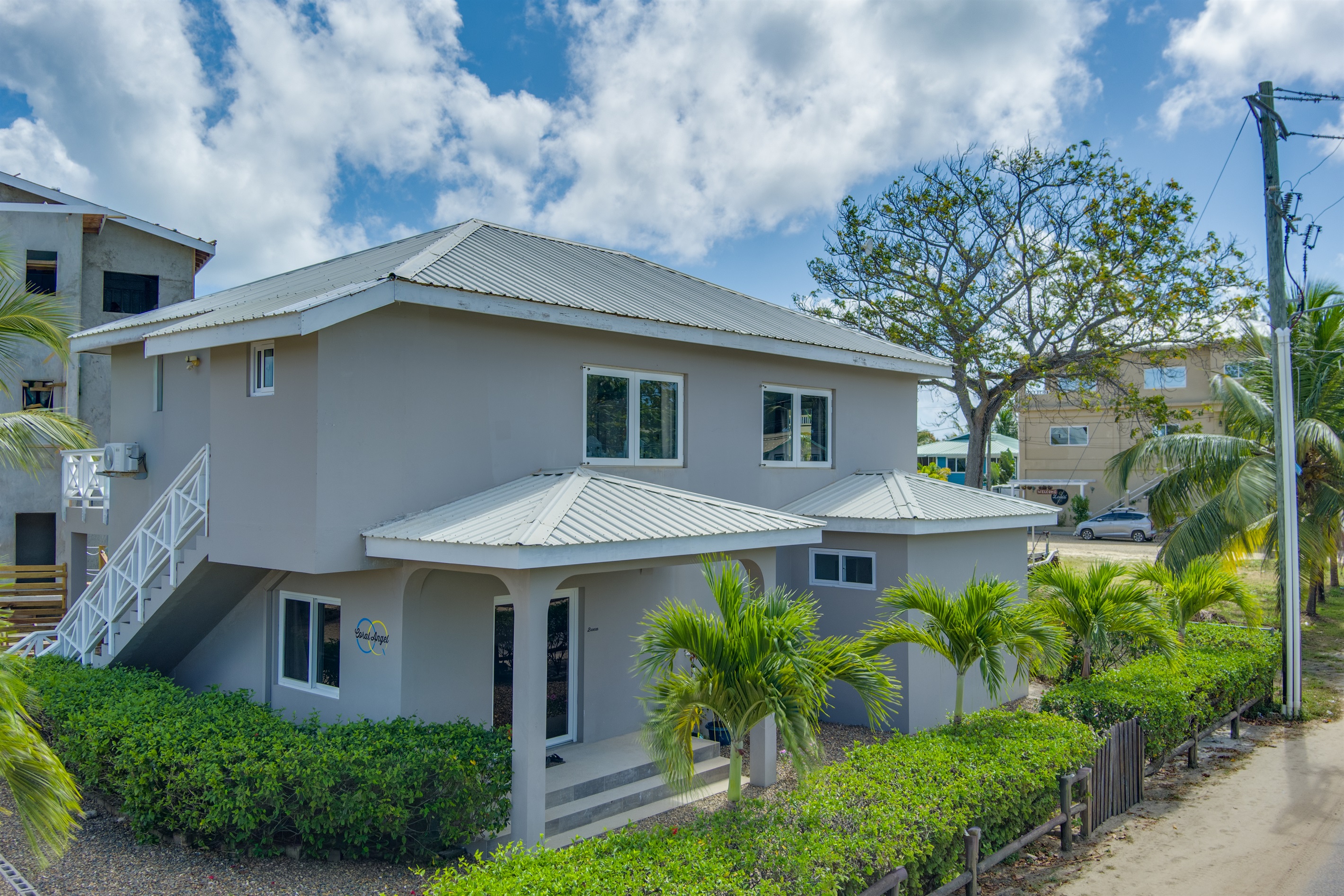 Outside view of house from the raod