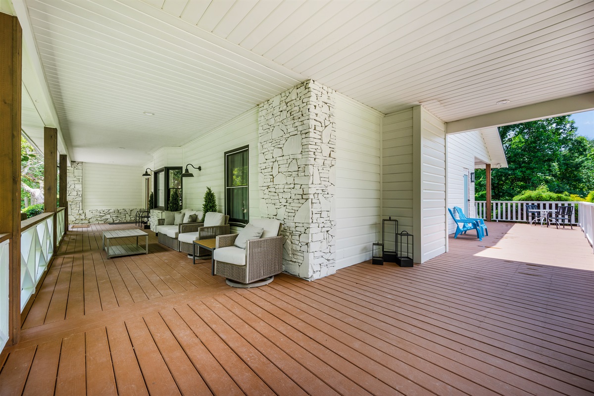 Front Wrap Around Porch