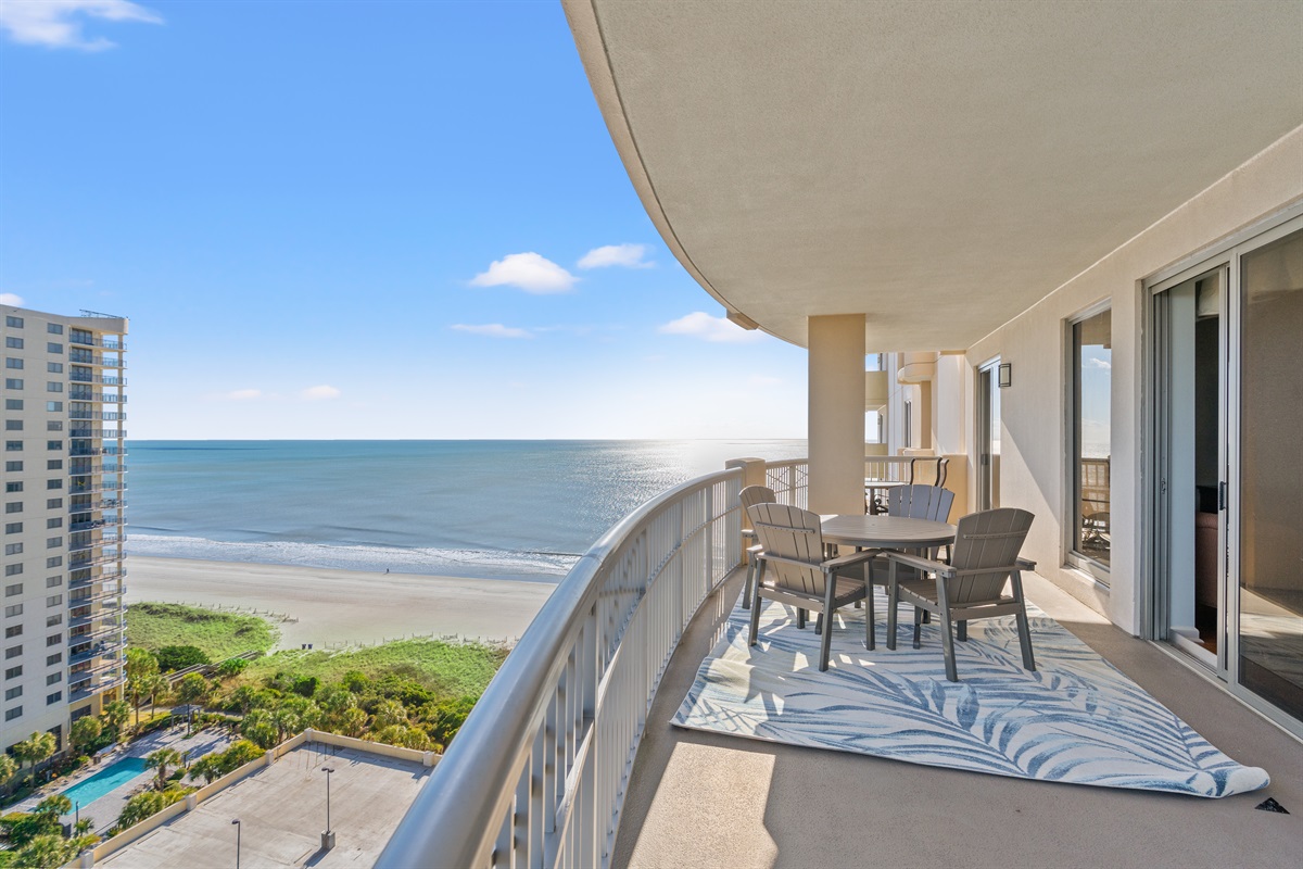 Balcony - ocean views
