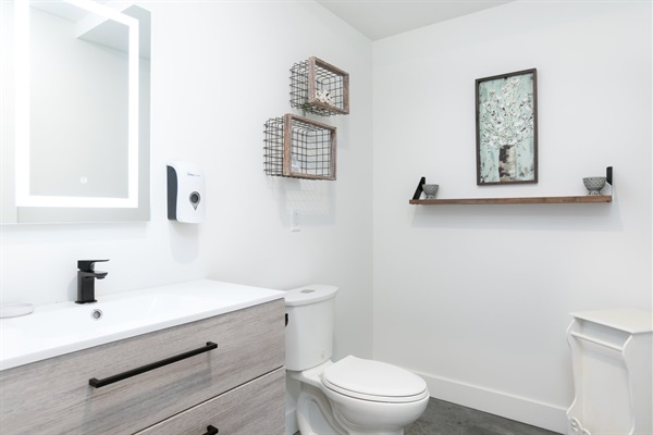Main Floor Half Bathroom