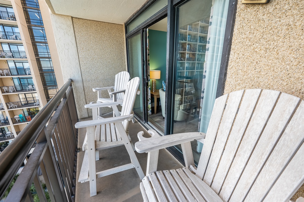 Breathtaking Views from Balcony!