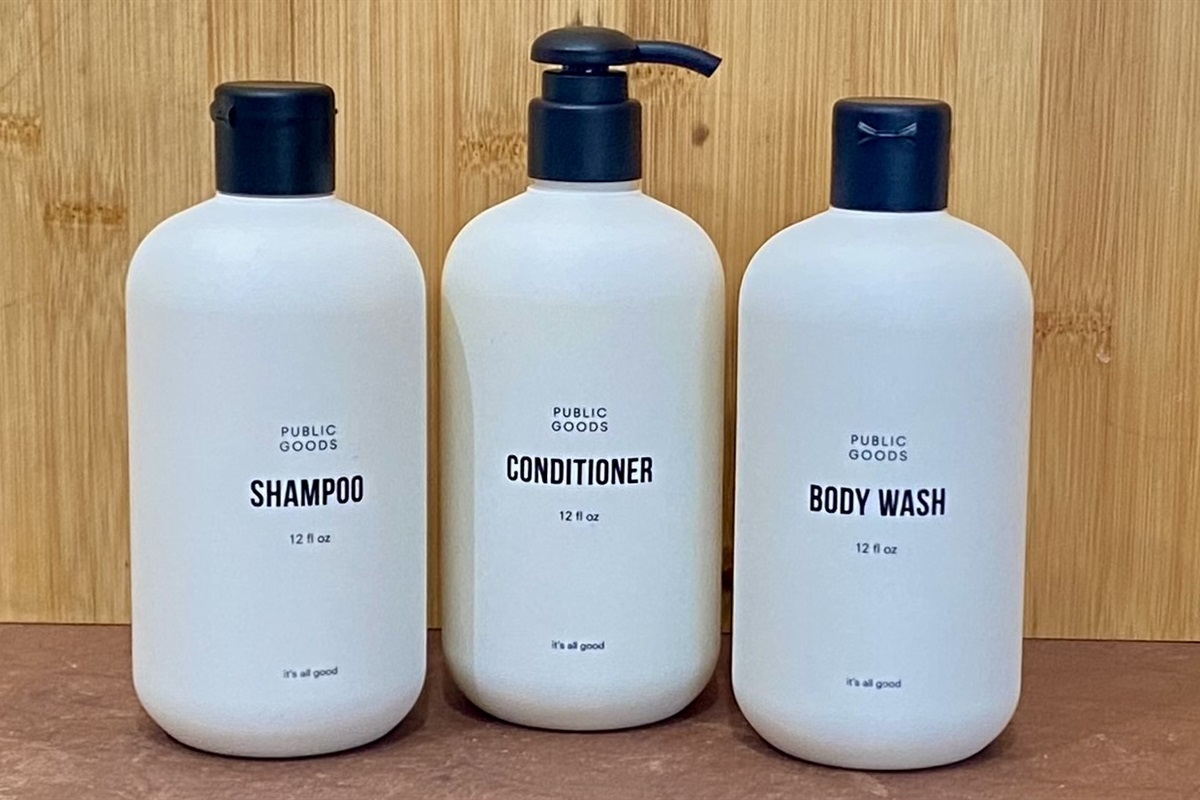 Public Goods Soap, Shampoo & Conditioner