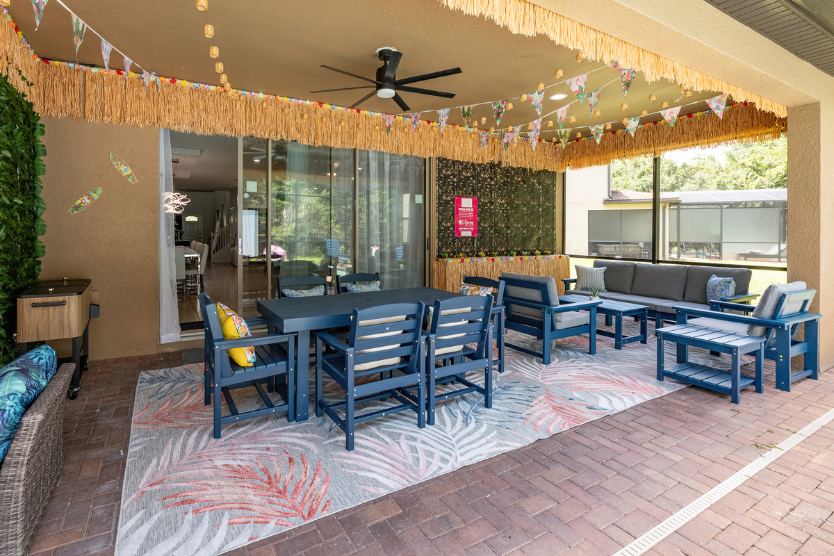 House Pool and Patio Space