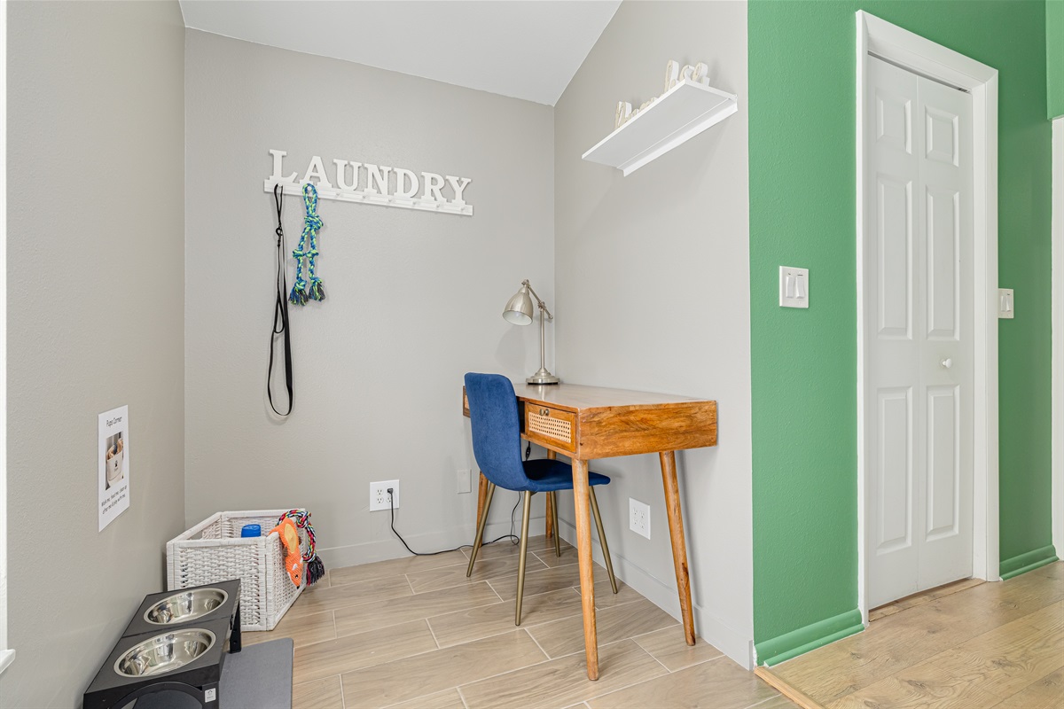 Laundry Room/ Pet Station