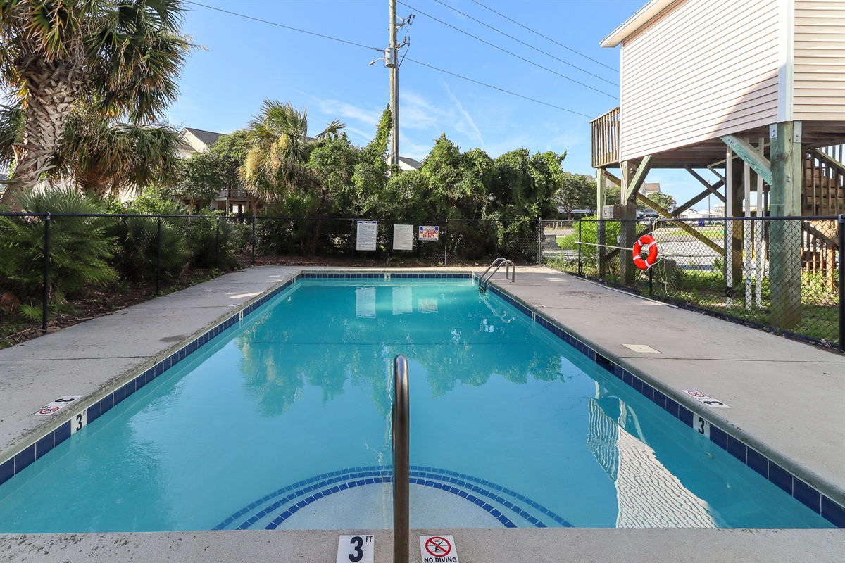 Cool off with a swim!