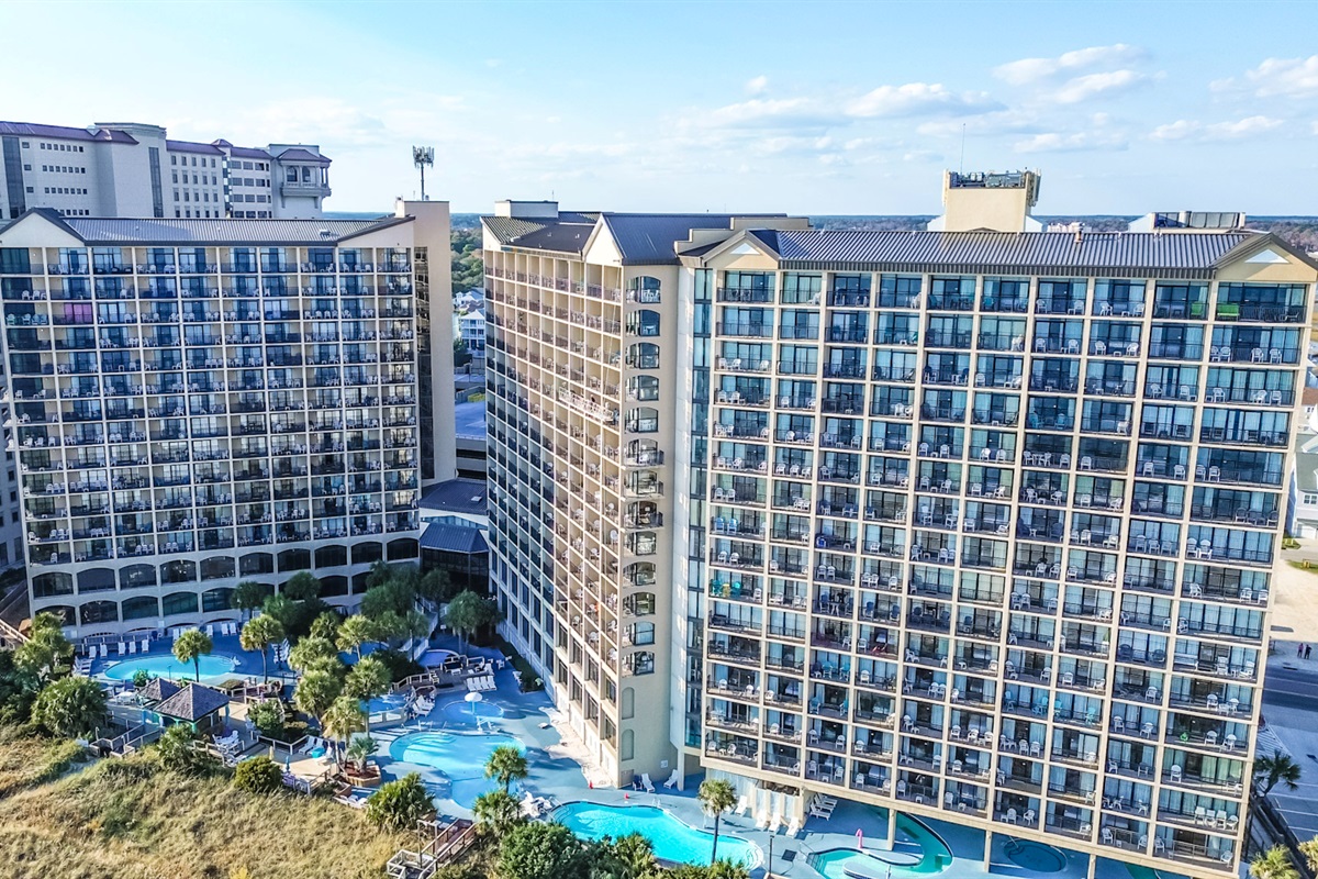 Beach Cove Aerial View