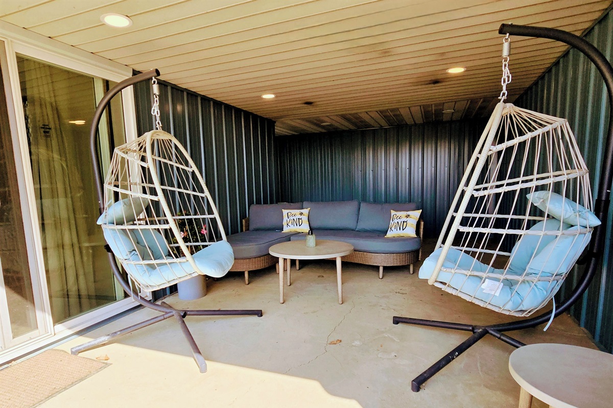 Because egg chairs are fun and comfortable