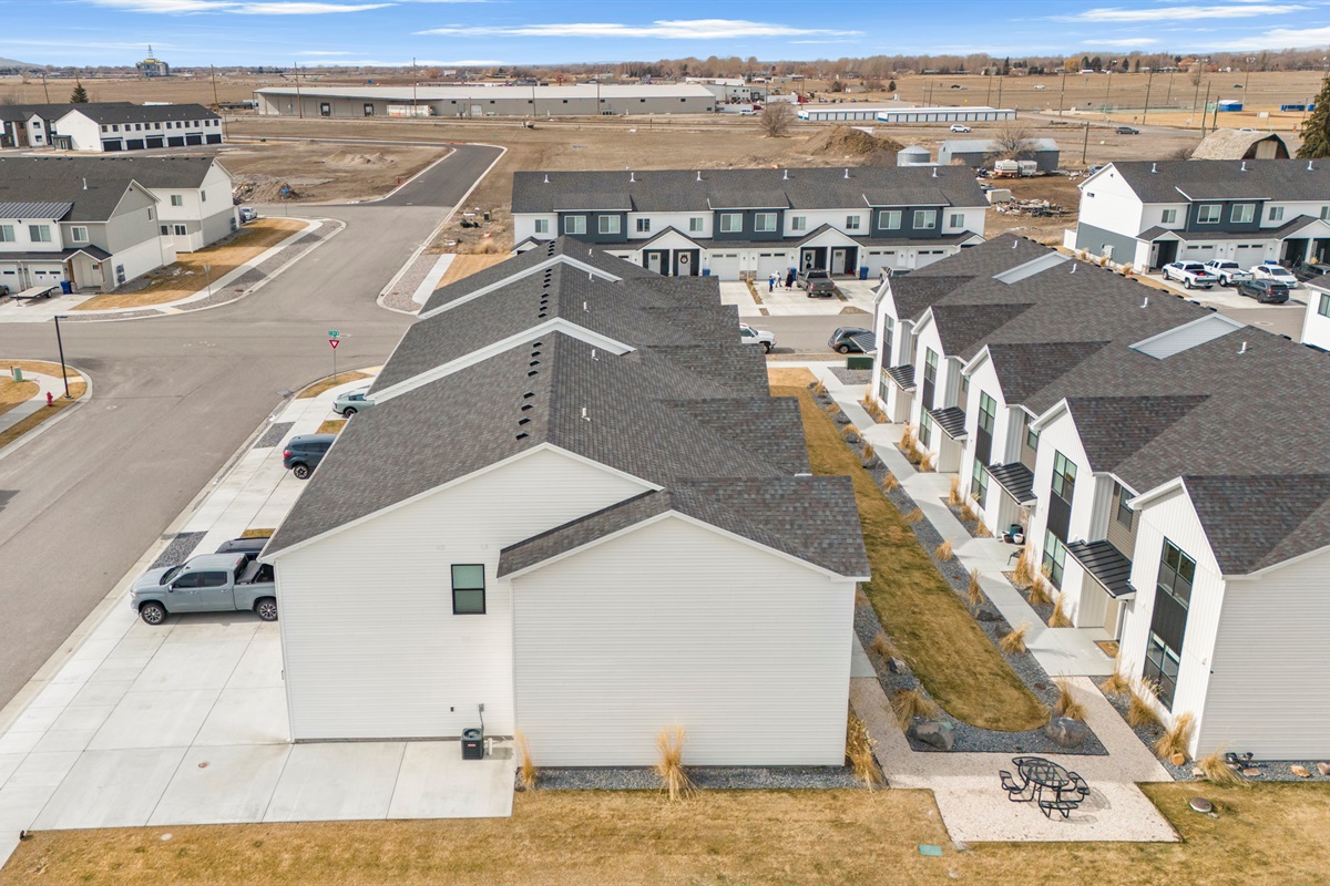 Exterior of the home.