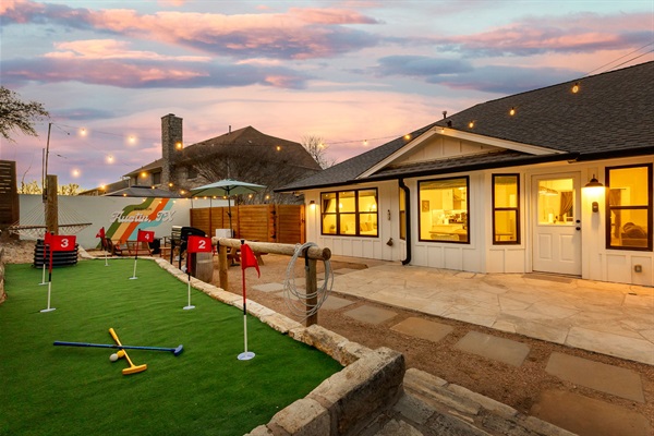 Your outdoor hangout with a fire pit for s'mores, lounge seating for everyone, and sunsets that make you forget to check your phone.