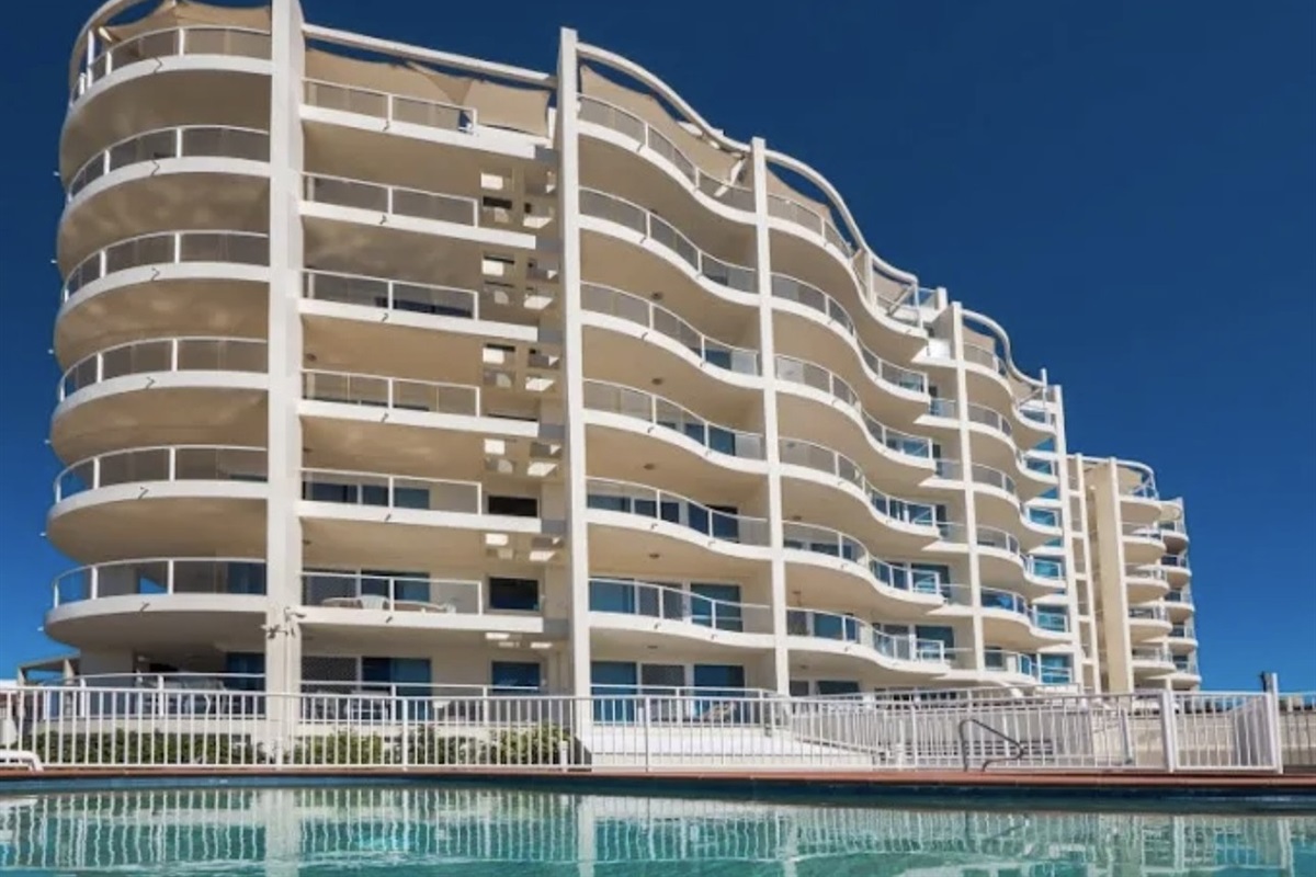 Building View from the Beach