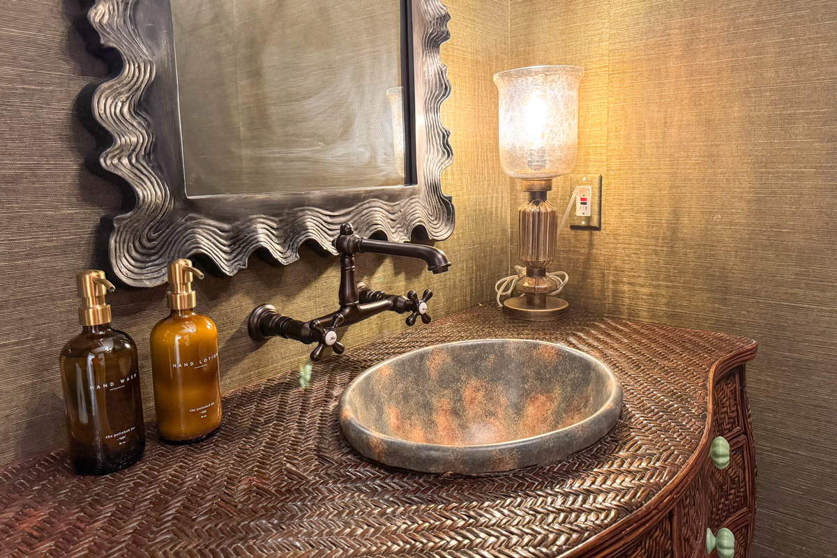 Hall Powder Room