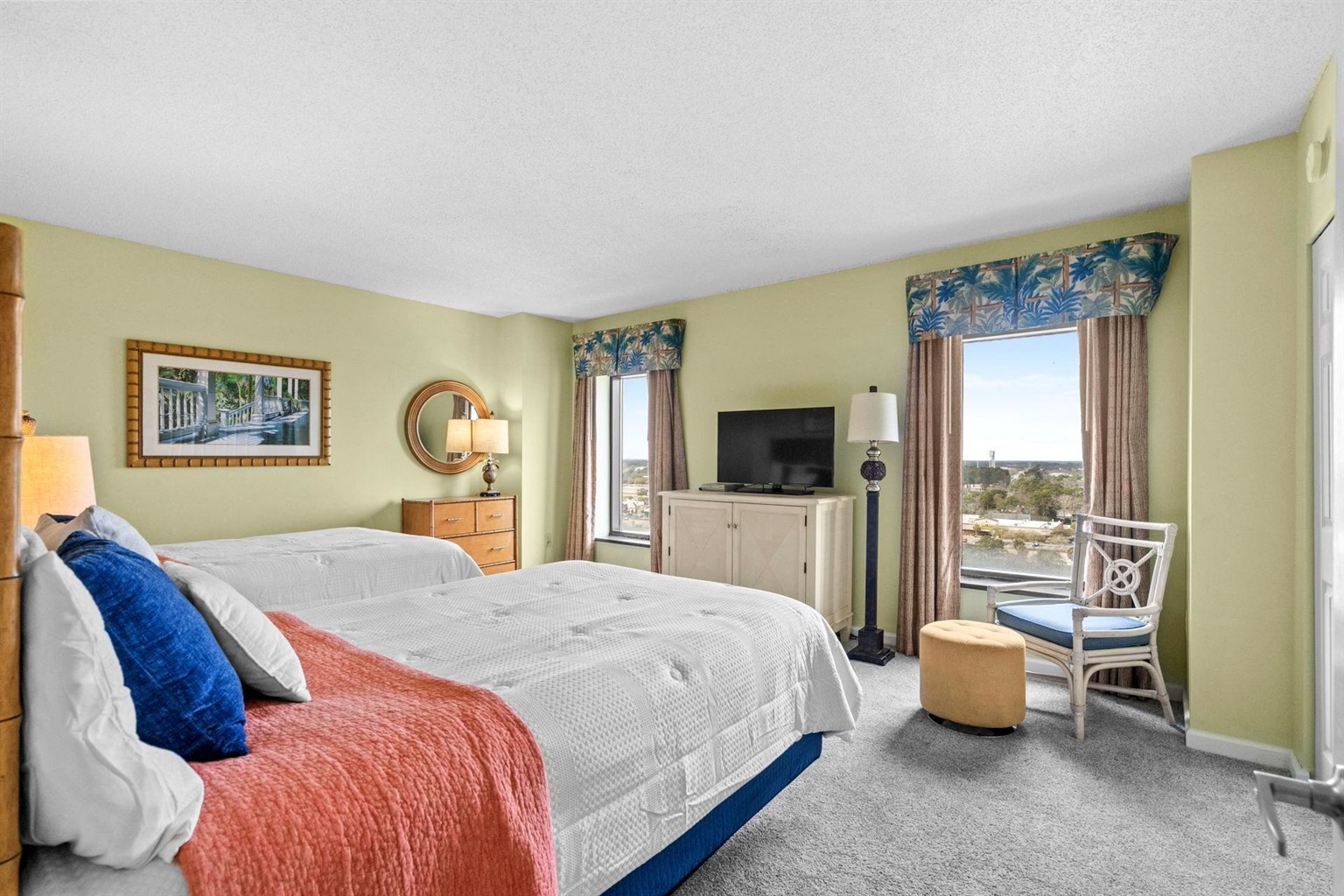 Bedroom 2. 2 Queen Beds