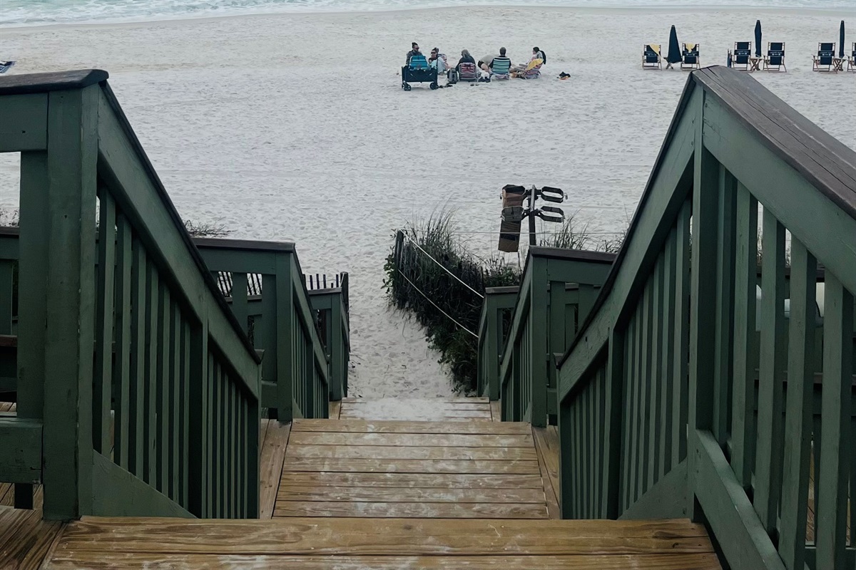 Access to Rosemary's private beaches - 5 minute walk