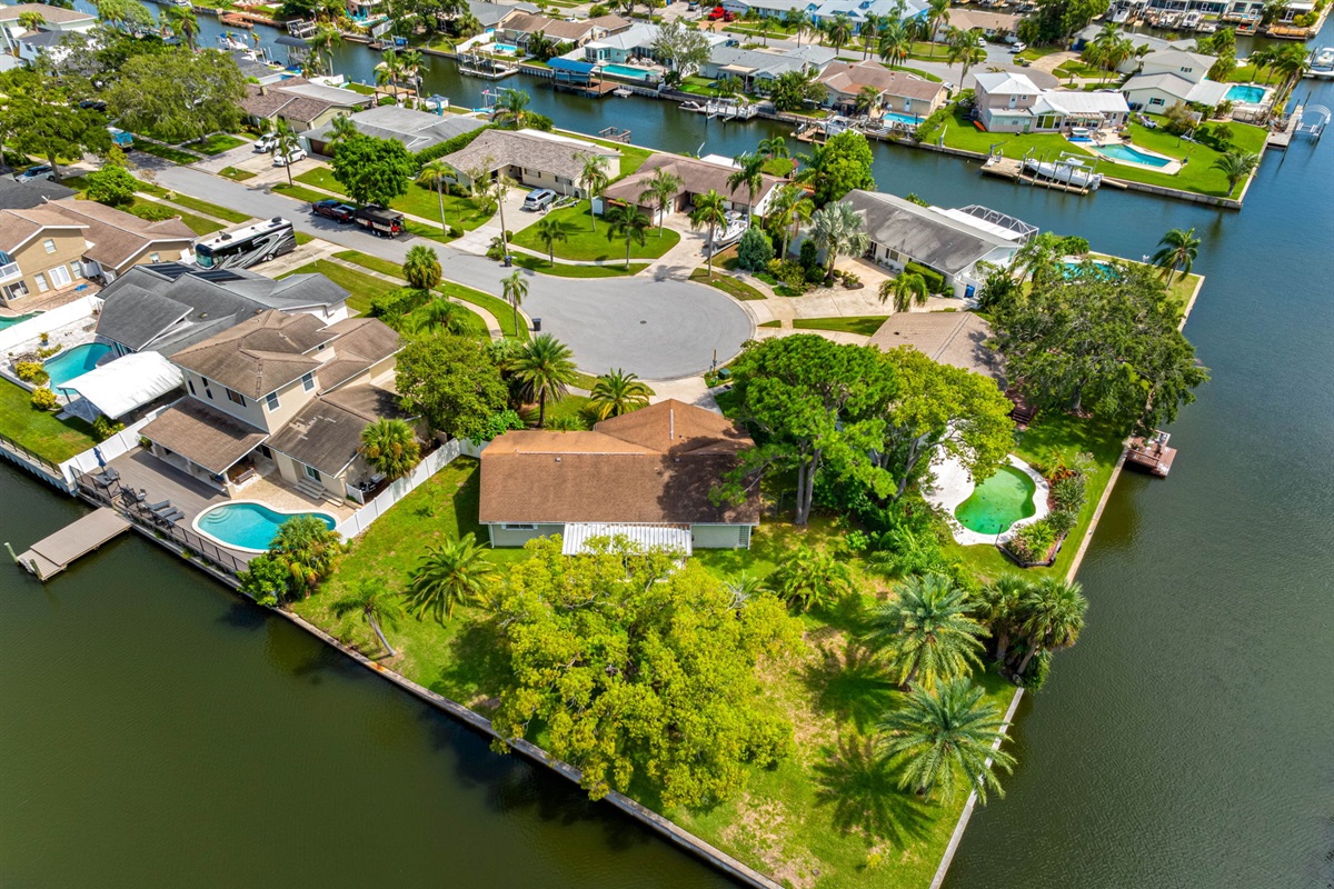 Aerial View of the Neighborhood