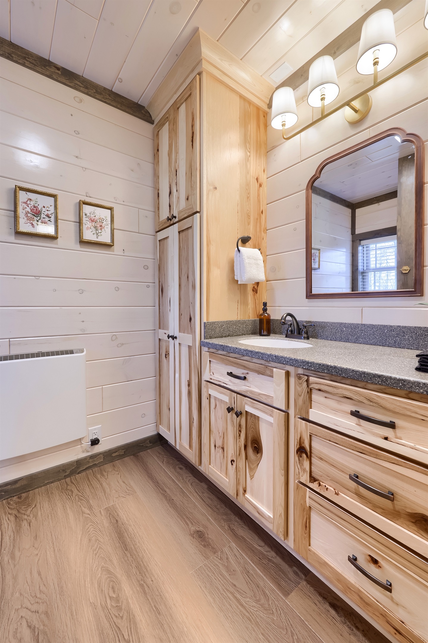 Stocked with Fluffy Towels, Wash Cloths and Soaps