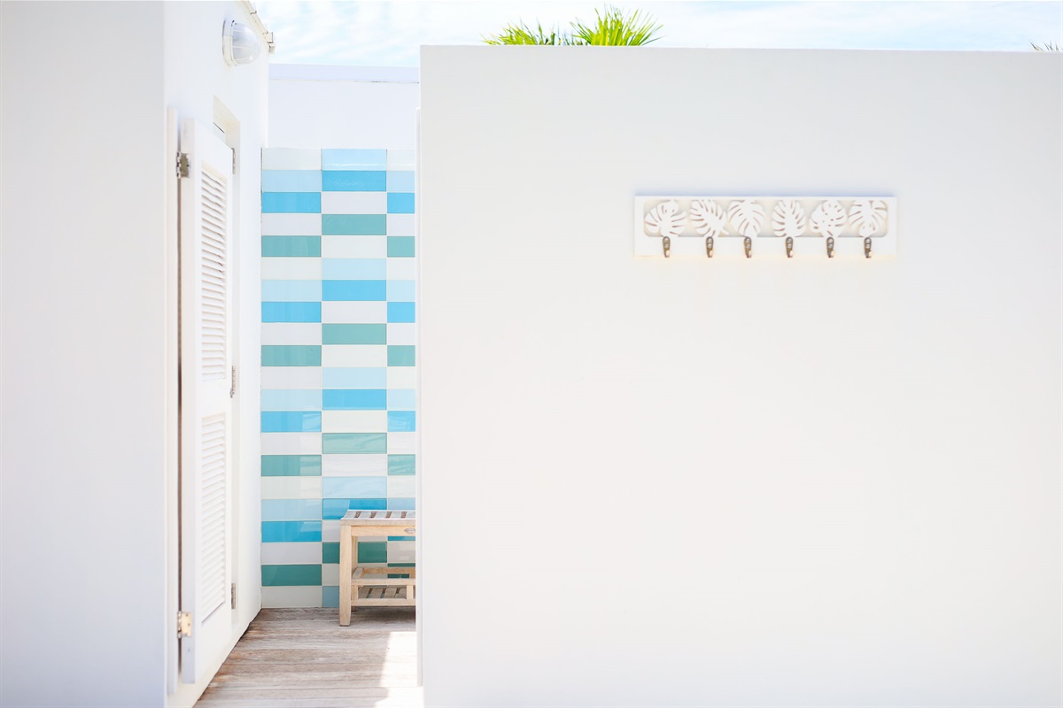 Outdoor shower