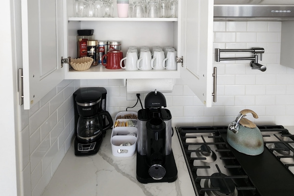 Coffee your way, with Nespresso, drip, and instant options.
