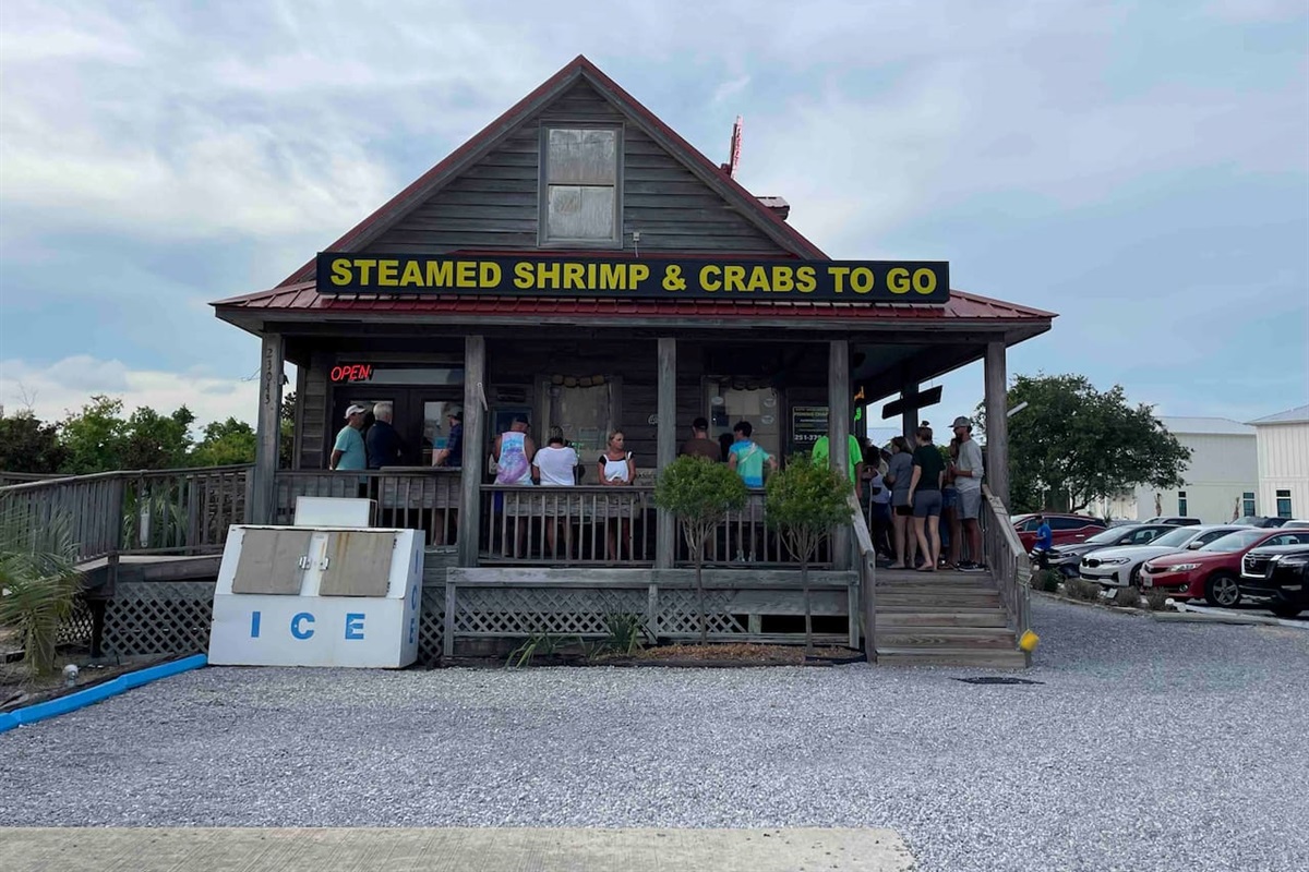 Best seafood in the area is Lartigue's Original Fresh Seafood Market.  Pickup to go cold, steamed, or frozen.  So many options to choose from.  Best Cole Slaw East of the Mississippi.  