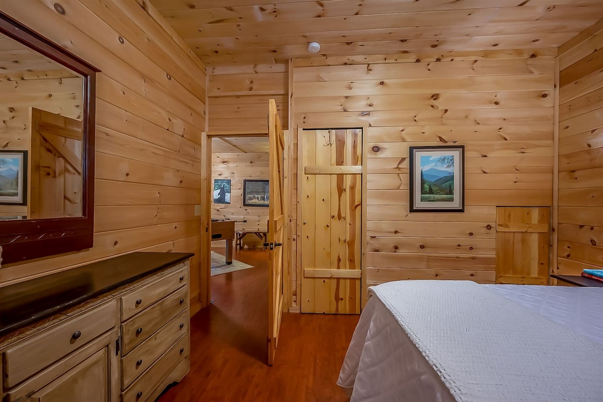 bedroom 2 - opens to game room