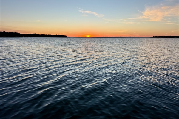 Open Deep Water on Cedar Creek Lake