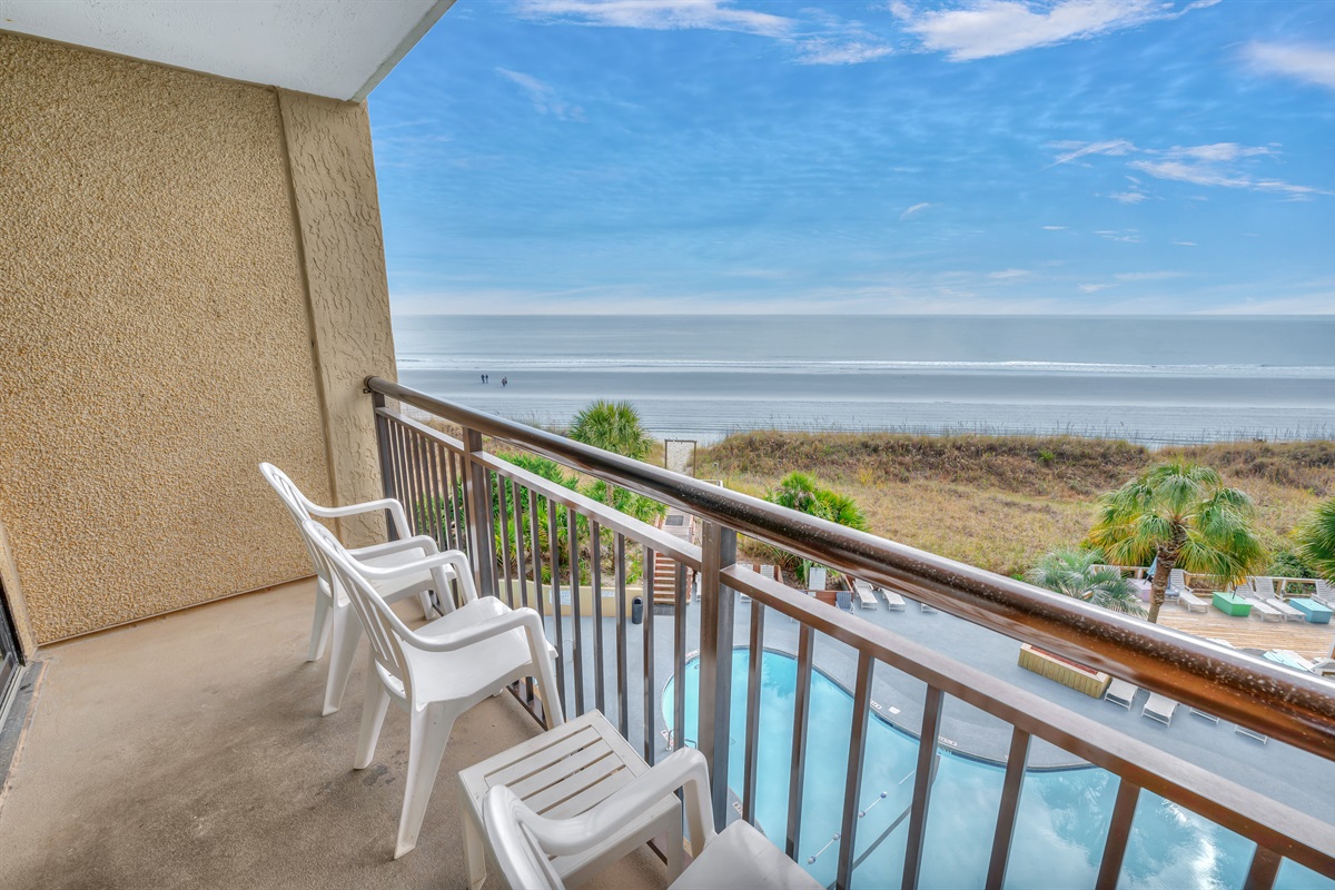 Amazing View from the Balcony!