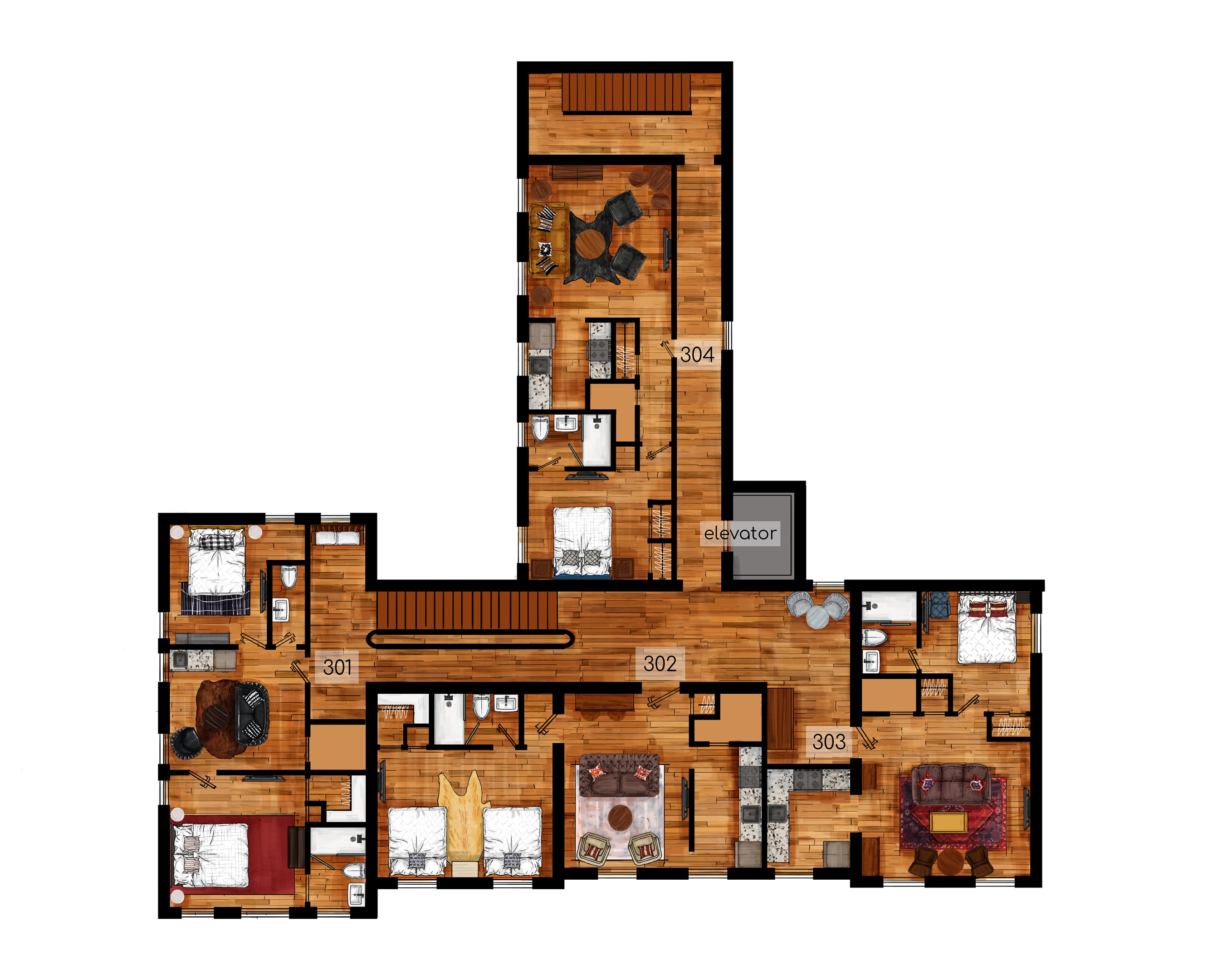3rd Floor Layout