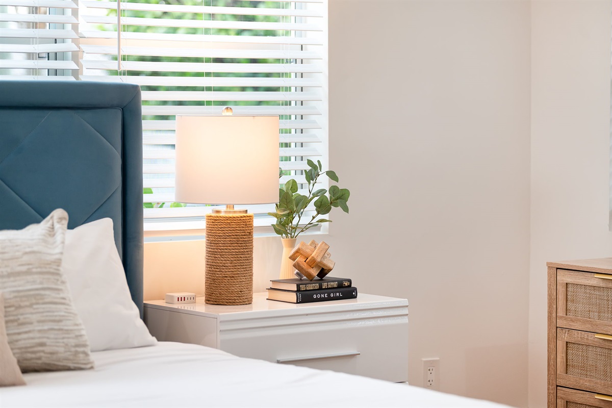 From beachy textures to modern finishes, the home is as beautiful as it is cozy.