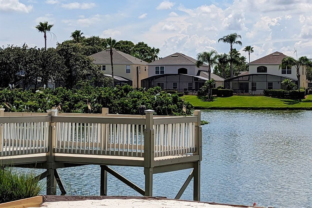 You will also find a gazebo, fishing dock, grill and picnic area, and kids playground at the lake area. 