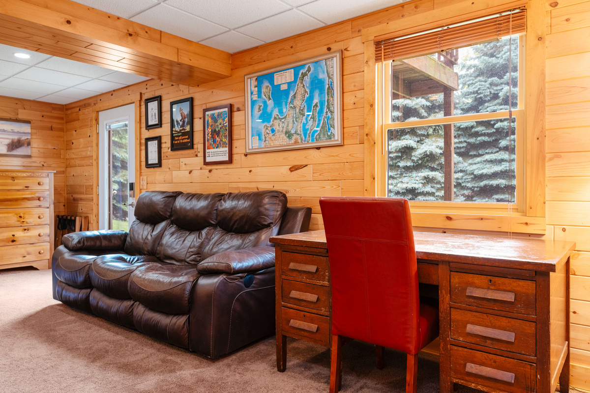 Workspace & Additional Seating Area