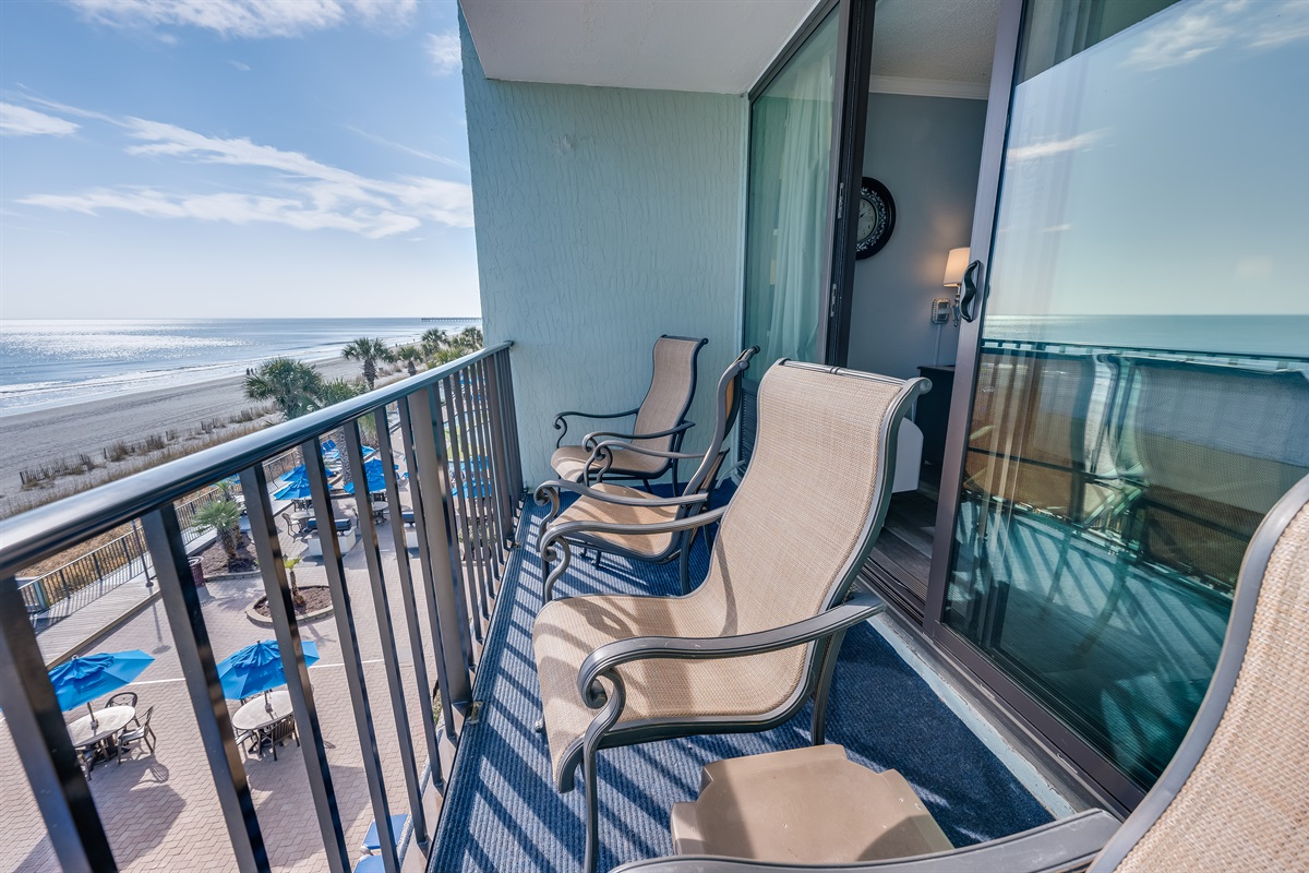 Amazing View from the Balcony!