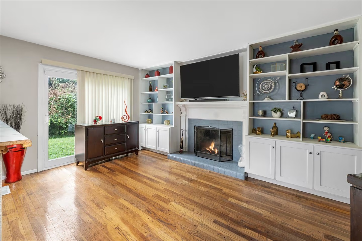 Relax in the open-concept living room.