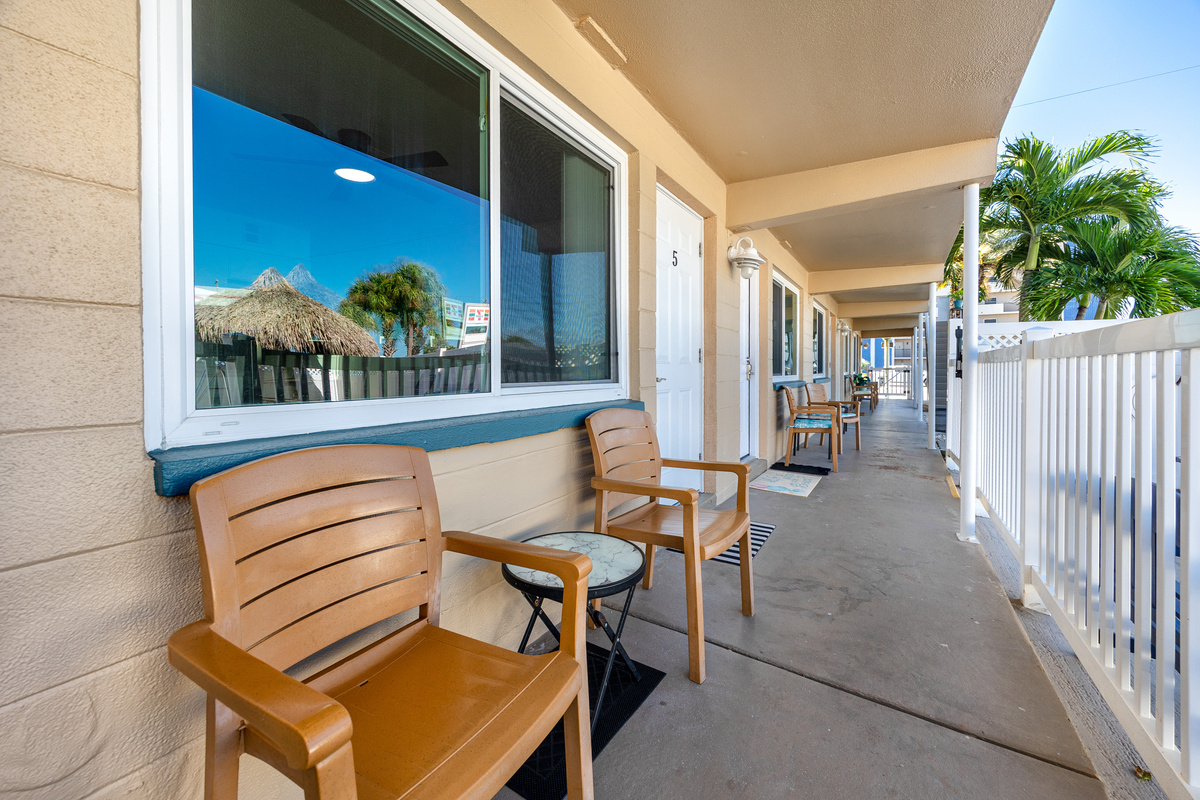 Outdoor seating