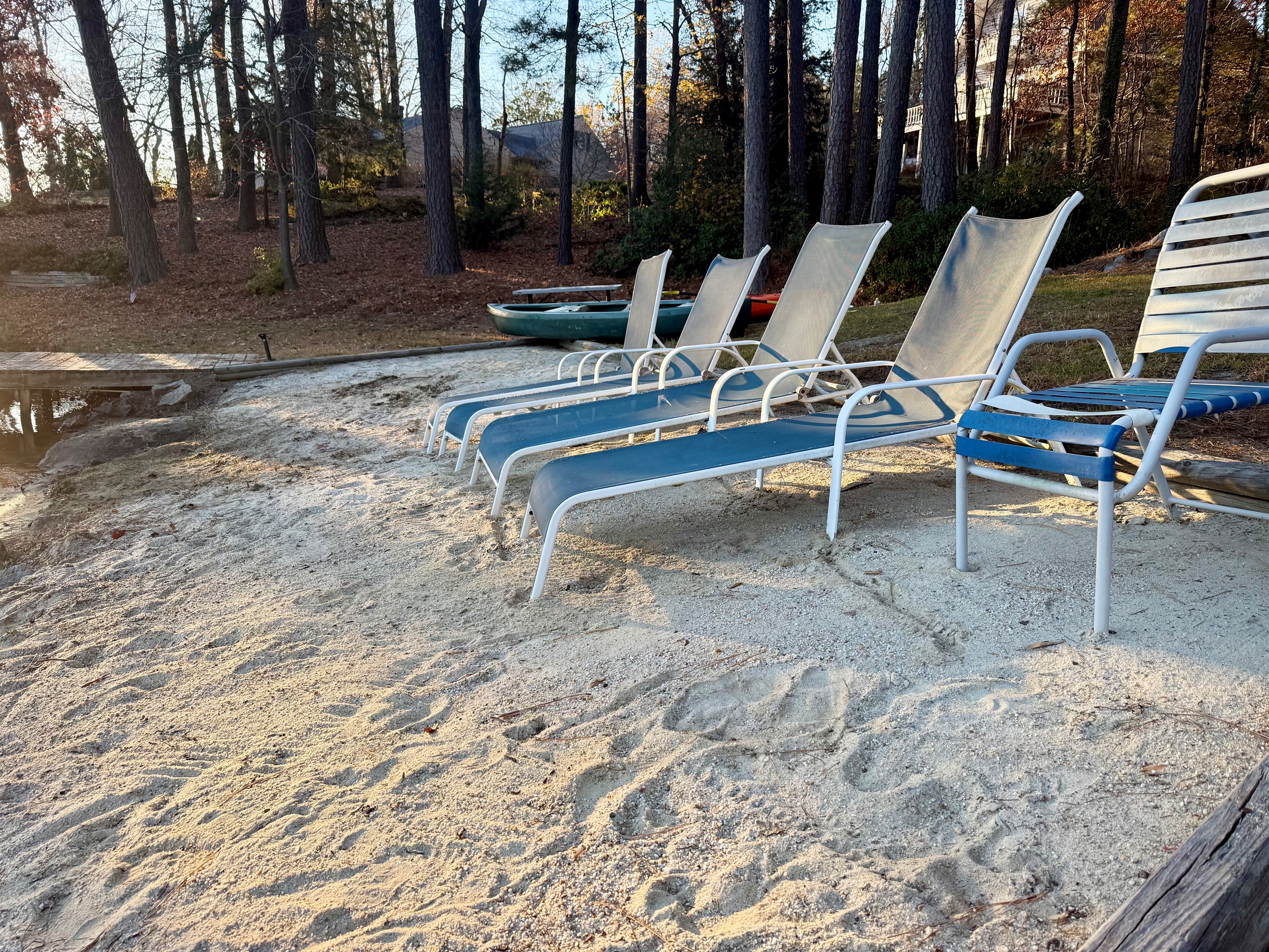 Rare sandy beach, perfect for swimming, playing or just relaxing!