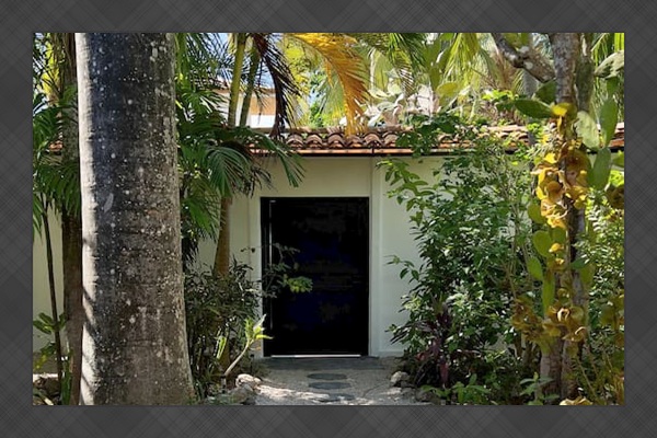 Private entrance gate just for Casa Capri.  This area is very secluded and peaceful.  