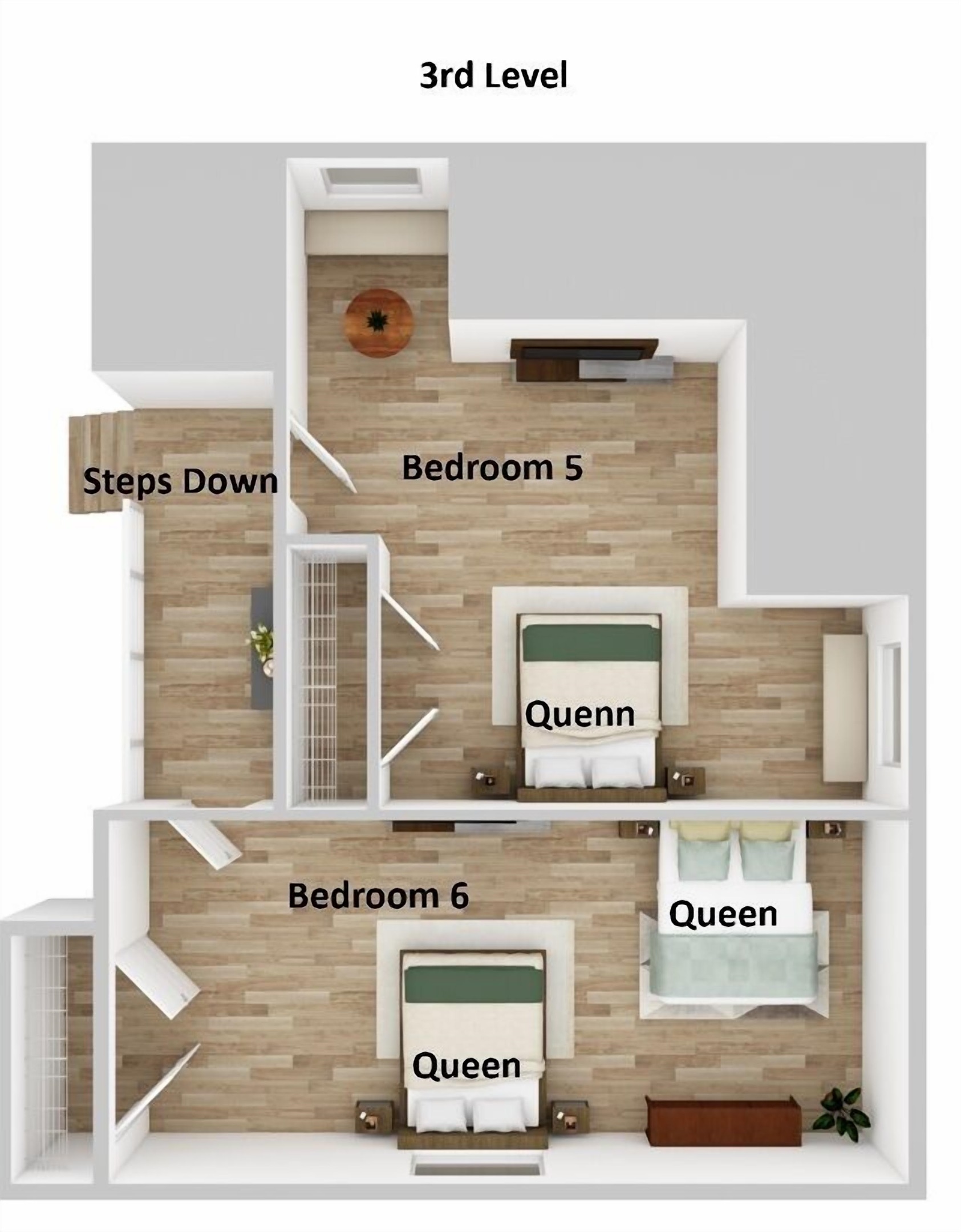 Upper Level Floor Plan
