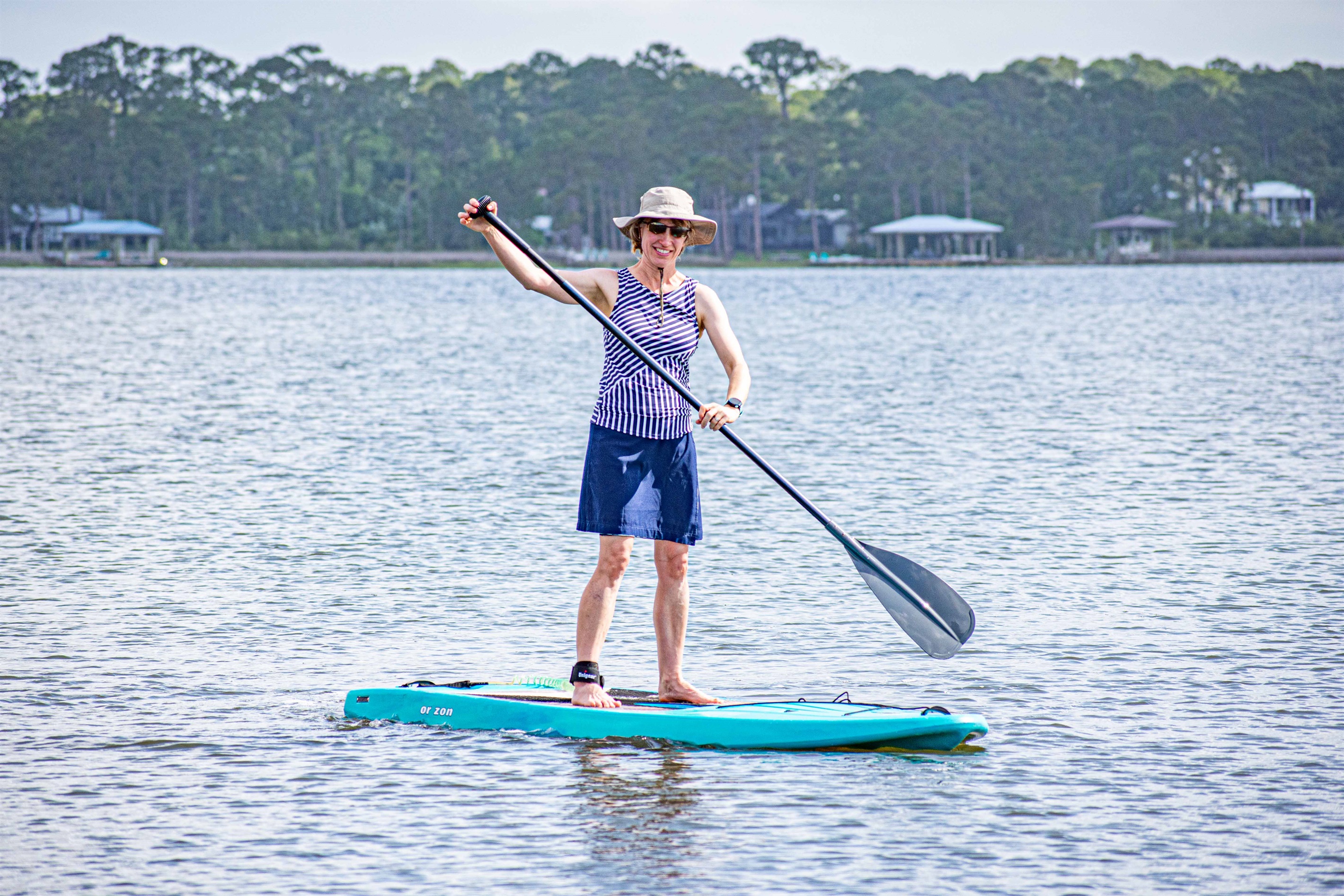 Paddleboard any time in the lagoon. So peaceful and calm.