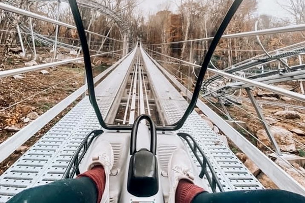Wilderness Run Alpine Coaster & Adventure Course are so addicting, you won't be able to stop at one ride! Race down 3,160 feet including 3 circular loops (not upside down), waves, twists & turns for plenty of excitement! Control your speed up to 27 MPH!