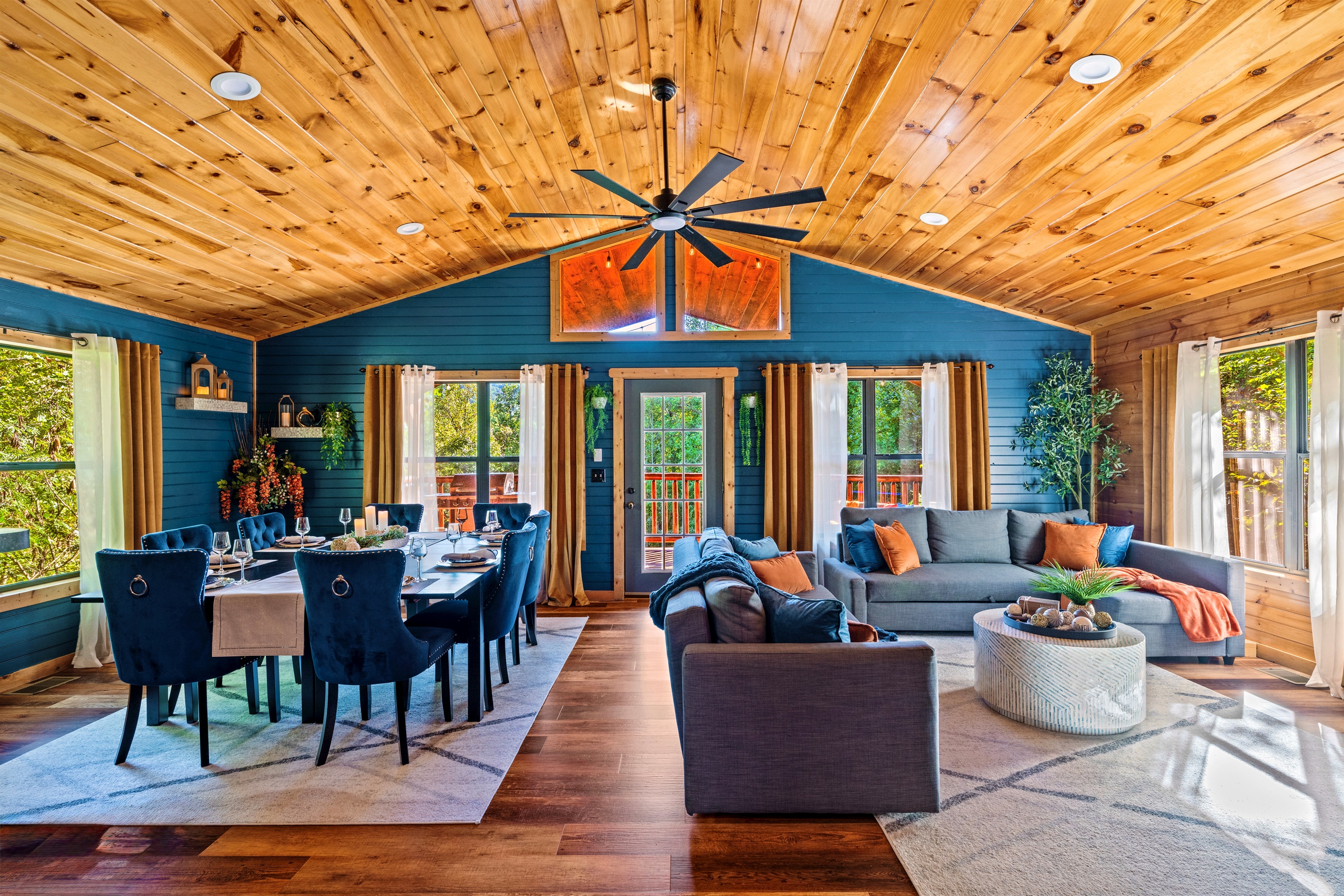 Spacious open concept with dreamy natural light, tons of windows, and a space designed for the best moments ever