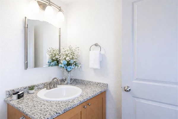 Second Full Bathroom with bath tub and toilet