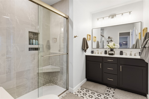 Bathroom off of master