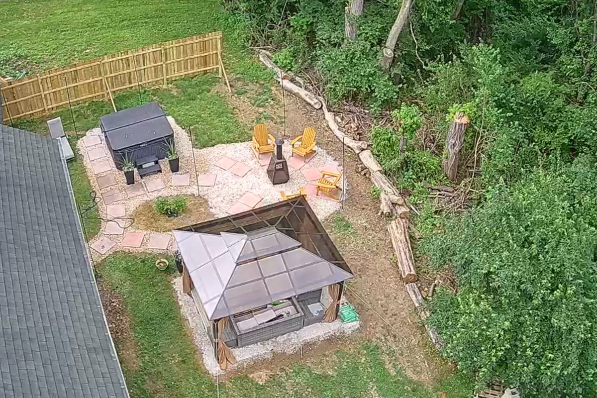 Private outdoor space to enjoy your time together