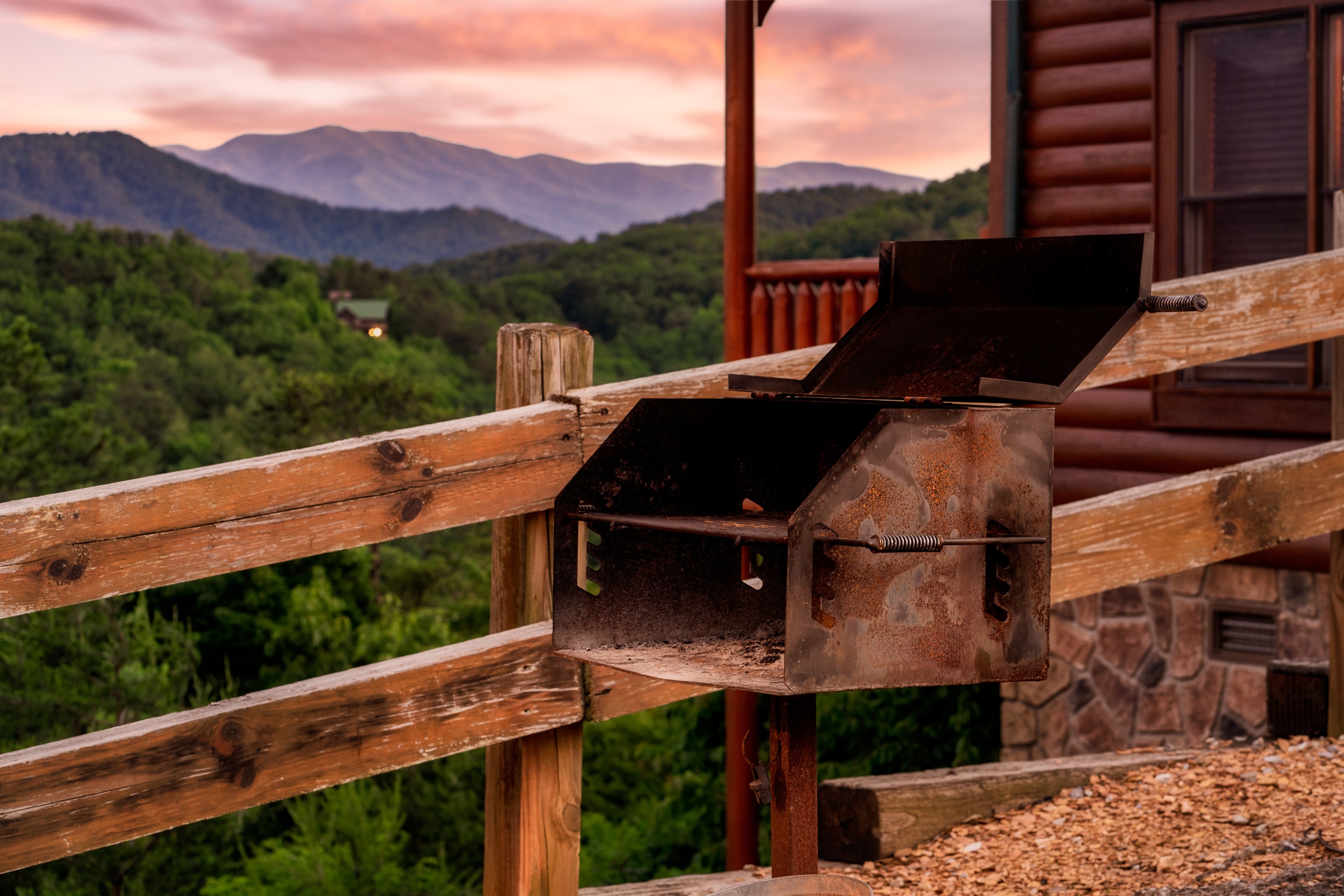 Fire up a steak or two on this park-style grill. Please bring your own charcoal.