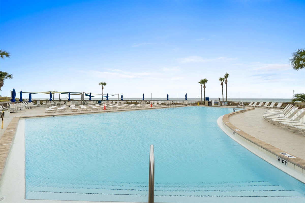 Pool and Beach Access