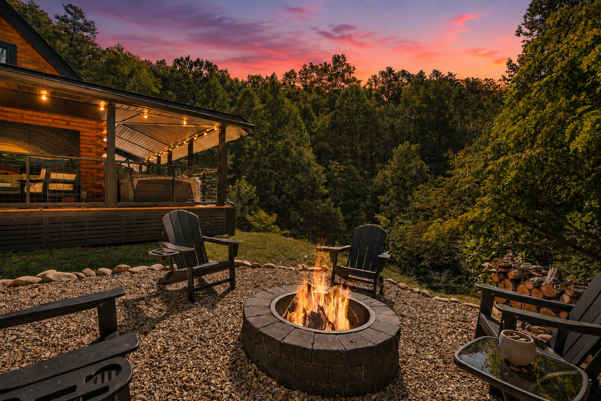 Evenings are perfect here
