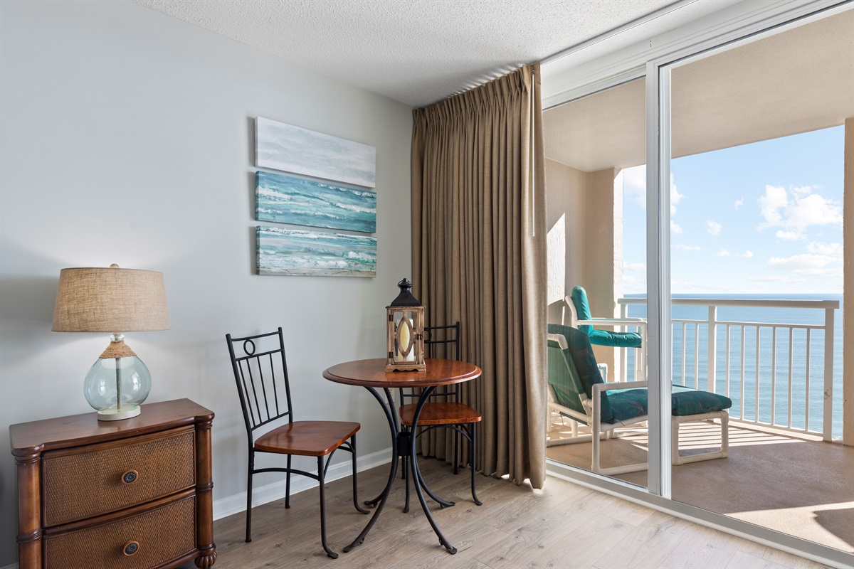 Balcony off Main Bedroom