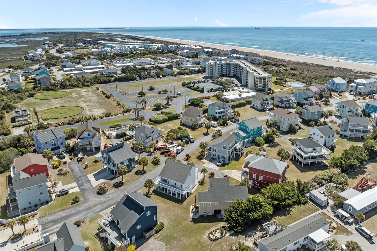 Beautiful coastal neighborhood just steps from the beach