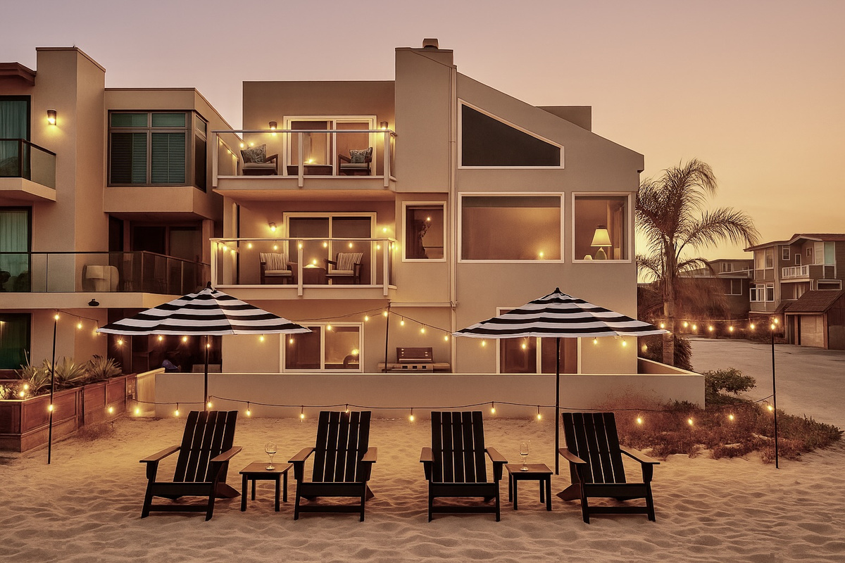 The only 6 bedroom on the sand at Hollywood Beach. Bring your family and friends for your fun-filled beach vacation. We look forward to hosting you! 