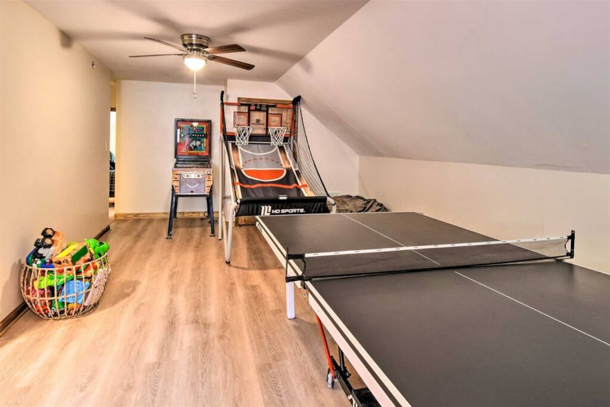 Pinball I Skee Ball I Basketball