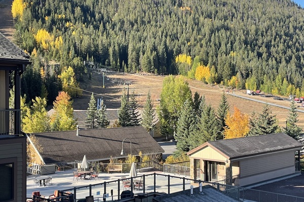 View from Slopeside 2760 in Autumn!