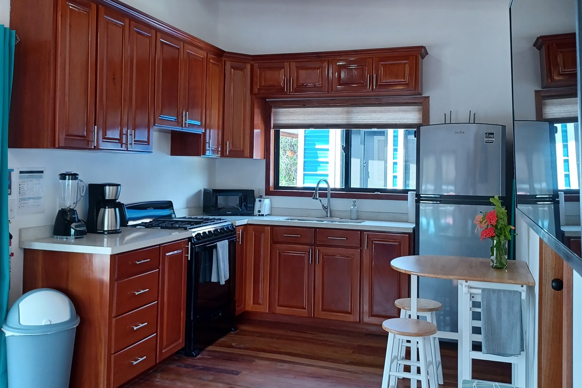 Starfish Full kitchen with stove and oven